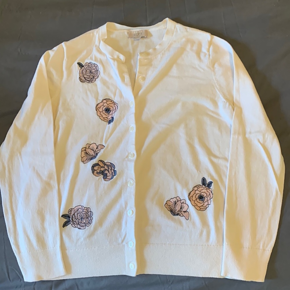 Embroidered sweater